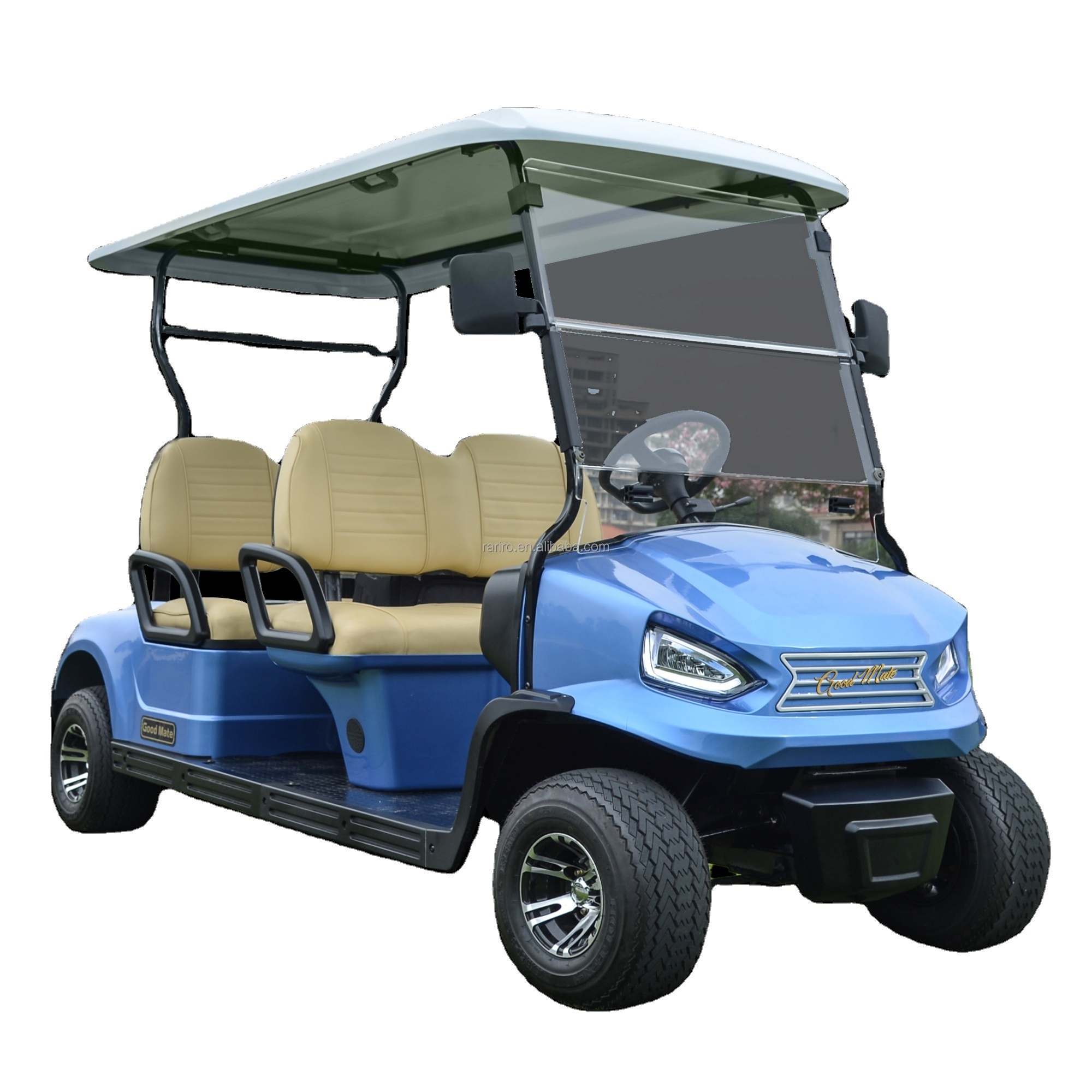 Free Shipping Club Lifted 4 Passenger Golf Cart with seats