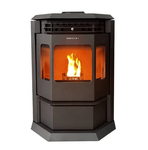 Buy high Quality CE automatic feeding stoves 400sq meters wood burning boiler/ prity wood pellet stoves good price