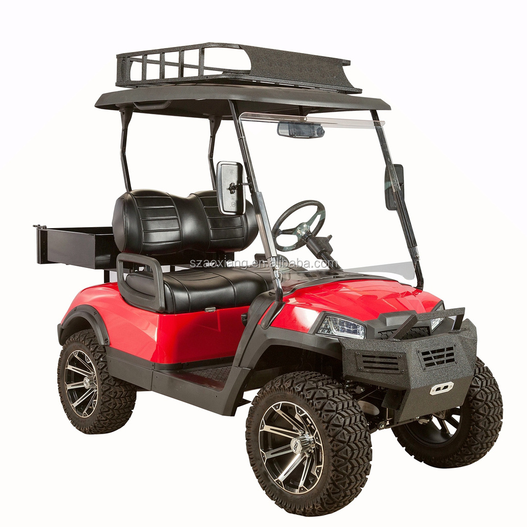 Free Shipping Club Lifted 4 Passenger Golf Cart with seats