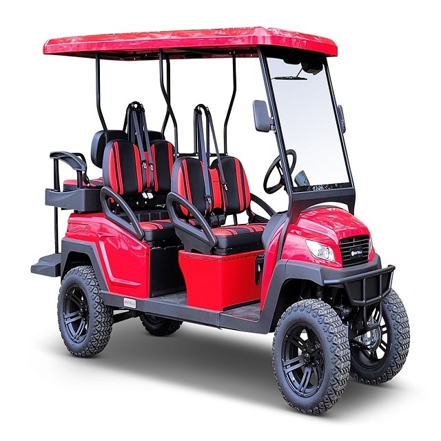 Hot Selling Chinese Design Golf Cart And Accessories Street Legal 6 Seater Golf Cart Electric With Air Conditioner