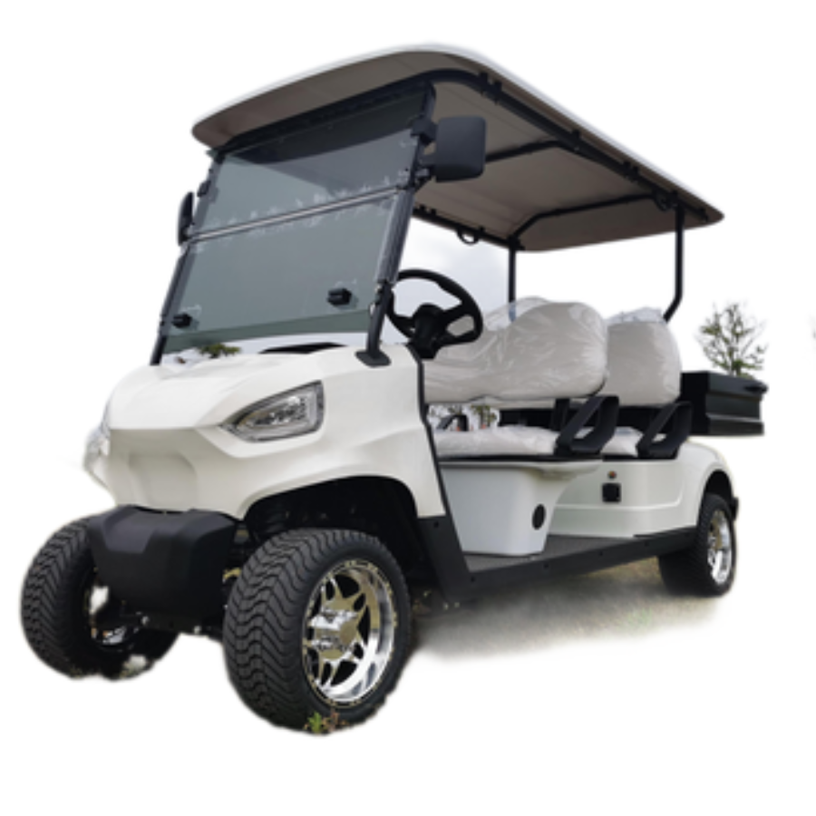 Free Shipping Club Lifted 4 Passenger Golf Cart with seats