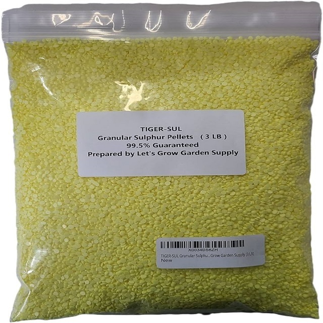 Cheapest Price Supplier Bulk Agricultural Granular Sulphur  for sale