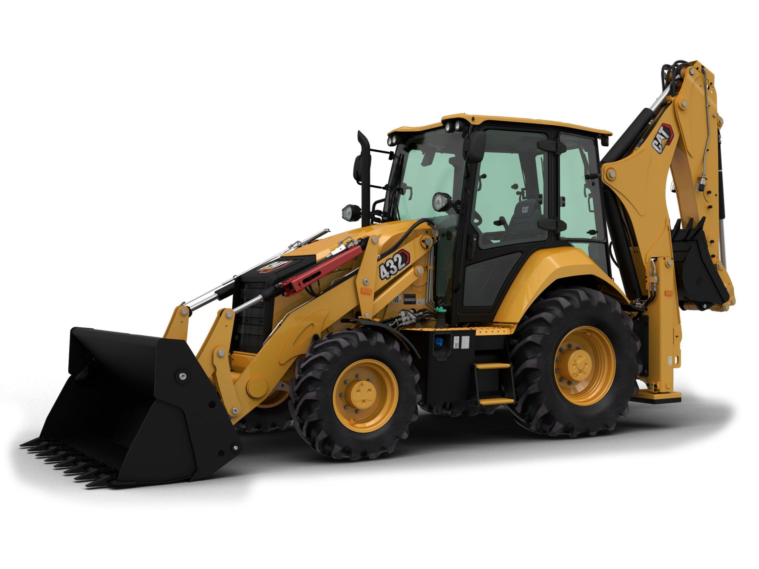 Backhoe Loader With Price Mini Tractor Loader Backhoe Excavator with digger machine