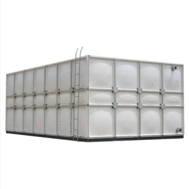 High Quality SMC GRP Water Tank Storage for Drinking Rain Sectional Assembled Reinforced 500 1500 m3 Drainage FRP Tank