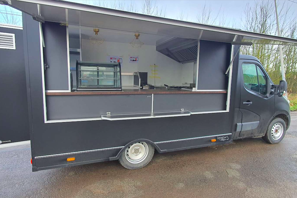 Mobile Food Truck Trailer Street Mobile Food Cart Outdoor Kitchen Fast Food Truck With Cooking Equipment For Sale