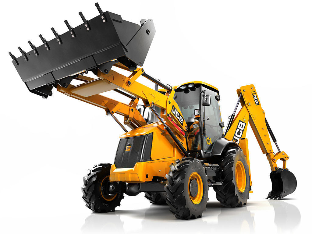 Backhoe Loader With Price Mini Tractor Loader Backhoe Excavator with digger machine