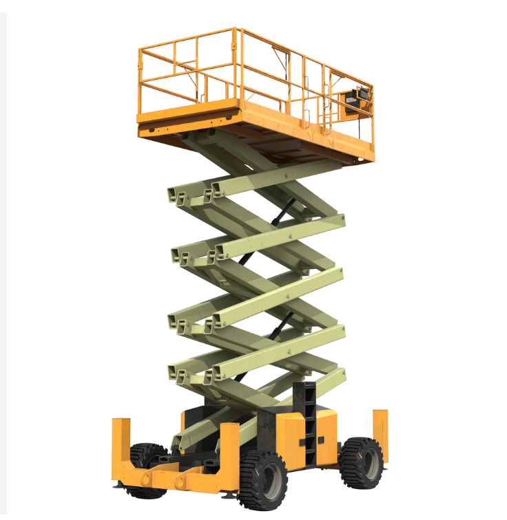 19ft 25ft 30ft Rough Terrain Mini Self Propelled Tracked Scissor Lift