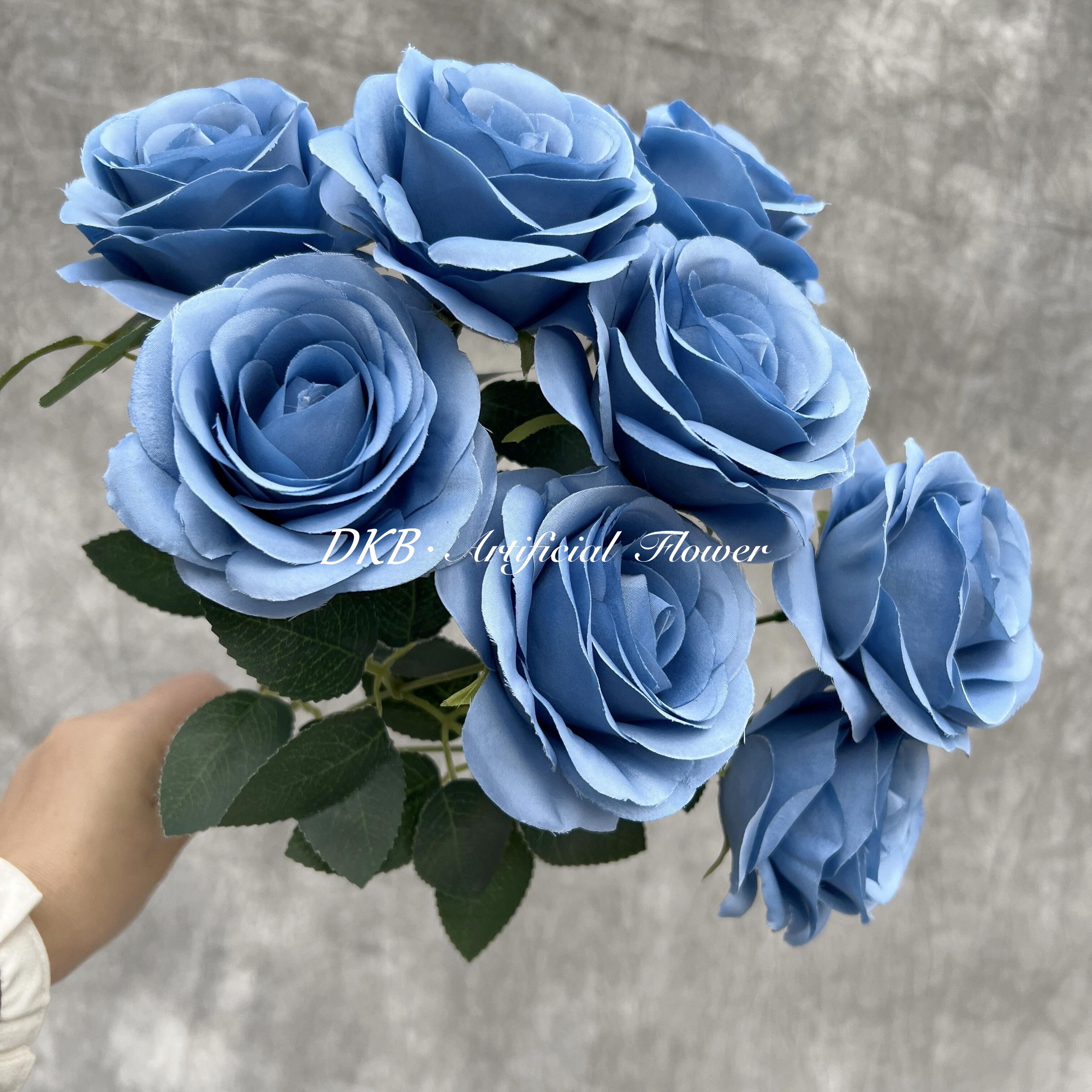 DKB artificial flowers factory Wholesale Mother's Day Valentine's Day gifts in stock bouquet flower wedding bridal roses