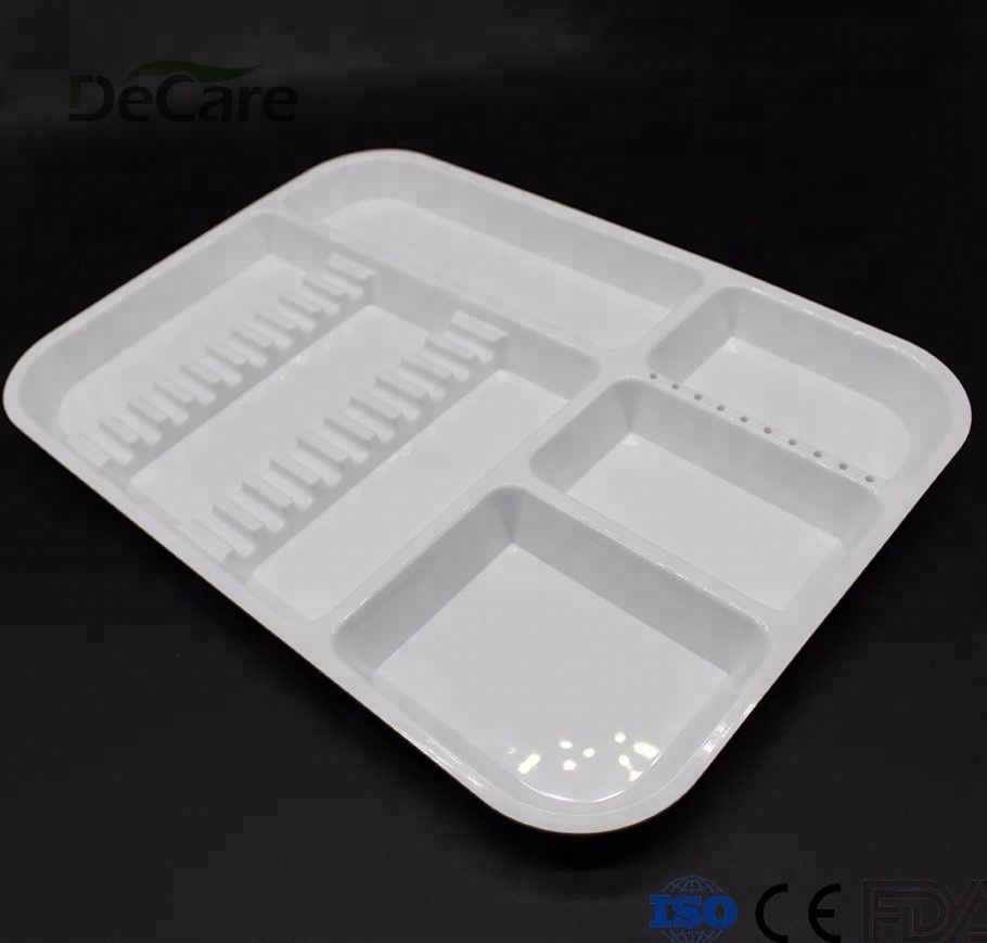 Dental Plastic Disposable Tray Dental Instrument Tray