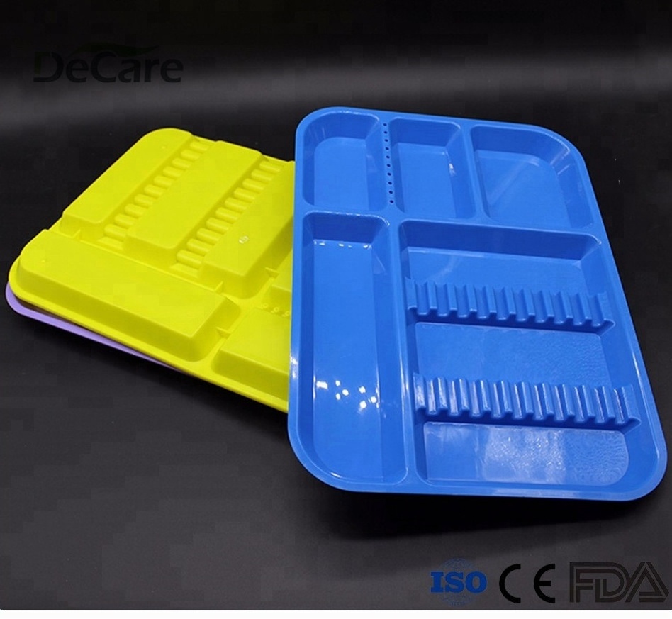 Dental Plastic Disposable Tray Dental Instrument Tray