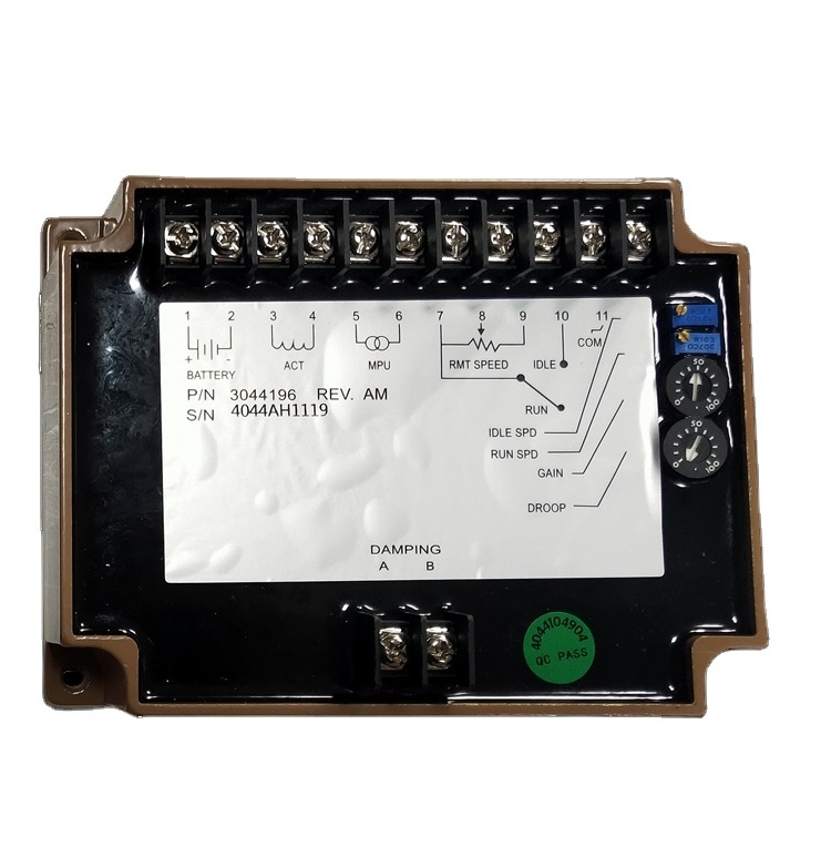 Genuine Chongqing CCEC auto spare parts K19 QSK19 diesel engine EFC speed controller governor 3044196