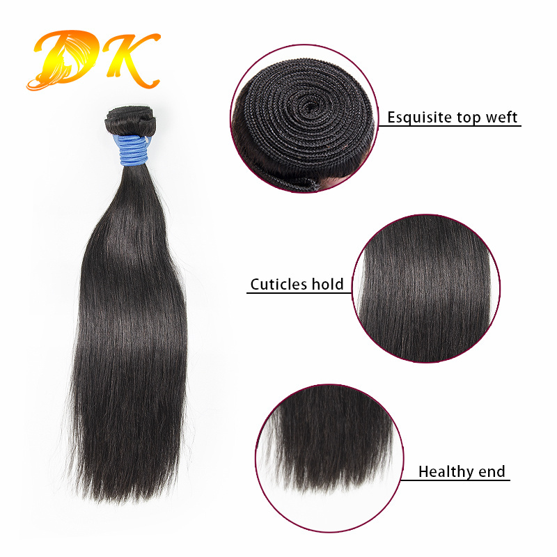 Eurasian Wholesale DK Finest quality premium flat iron hair straightener,raw hair,100% human hair can be dyed