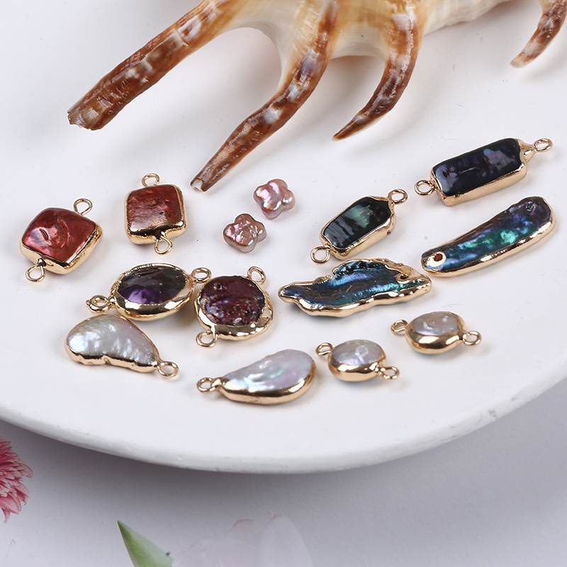 Fashion Natural Different Shape Freshwater Pearl Accessories For Women