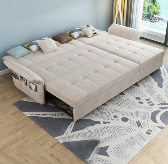 Hot selling multi-functional foldable and fashion design sofa cama