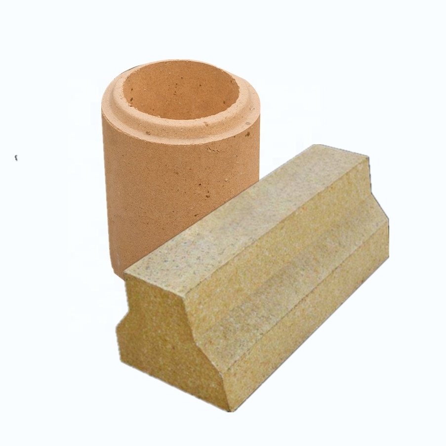 Cheap Price SK32 SK34 Thin Curved Fire Red Clay Brick for Heating Furnace