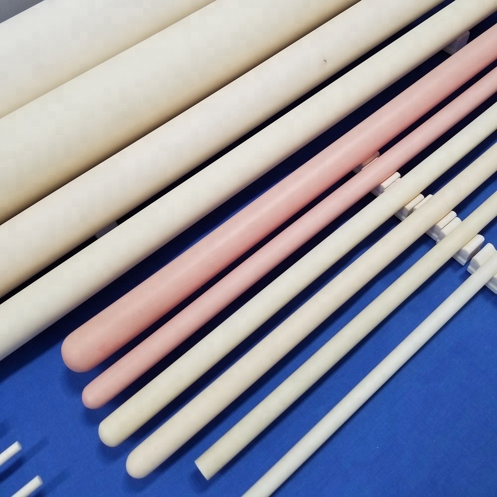 Dkjl Thermocouple Protection 99% Al2o3 Alumina Ceramic Tube / Pipe