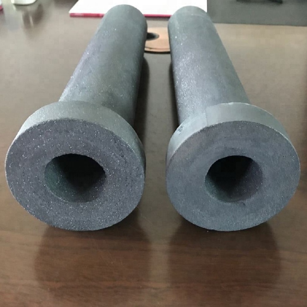 Factory Price High Strength Black Reaction Sintered Silicon Carbide SiC Tube