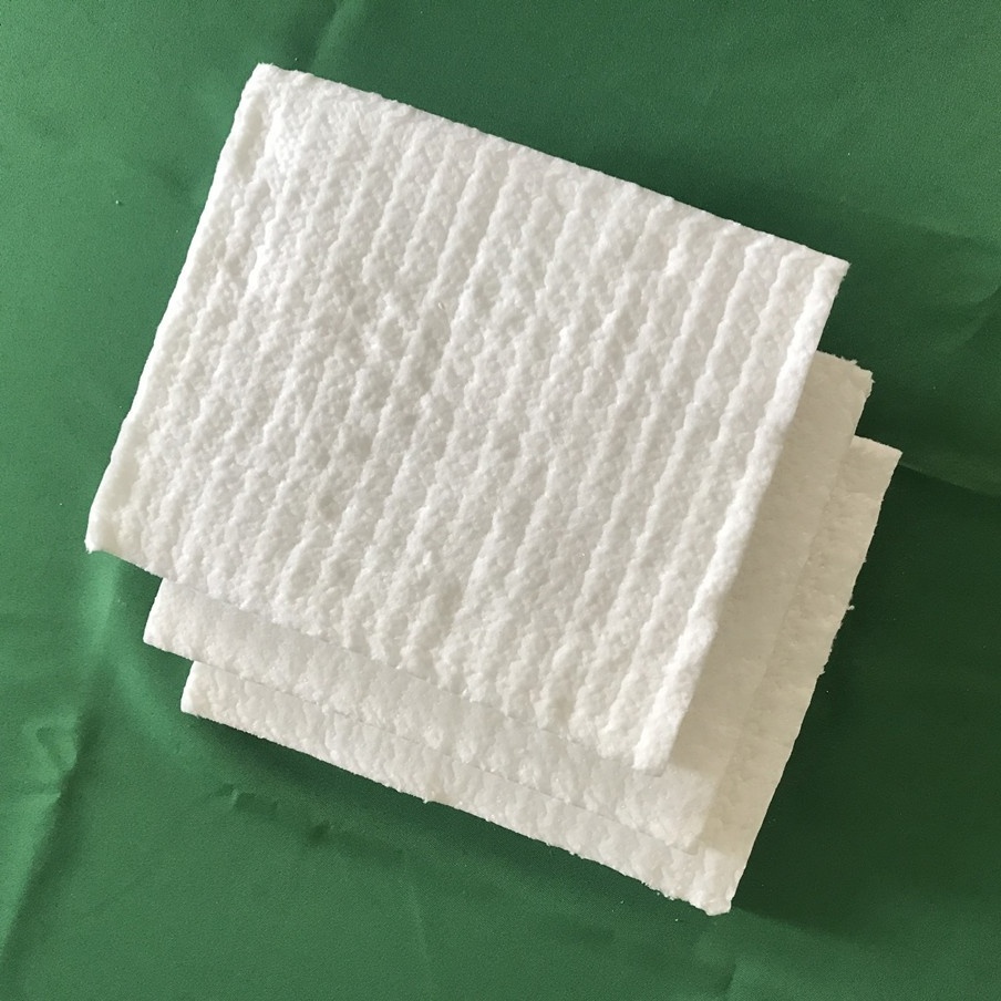 128kg / m3 1400 Thermal Insulating Ceramic Fiber Blanket for Heating Furnace