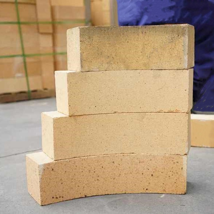 Alumina refractory curved fire brick sk32 sk34 with low price