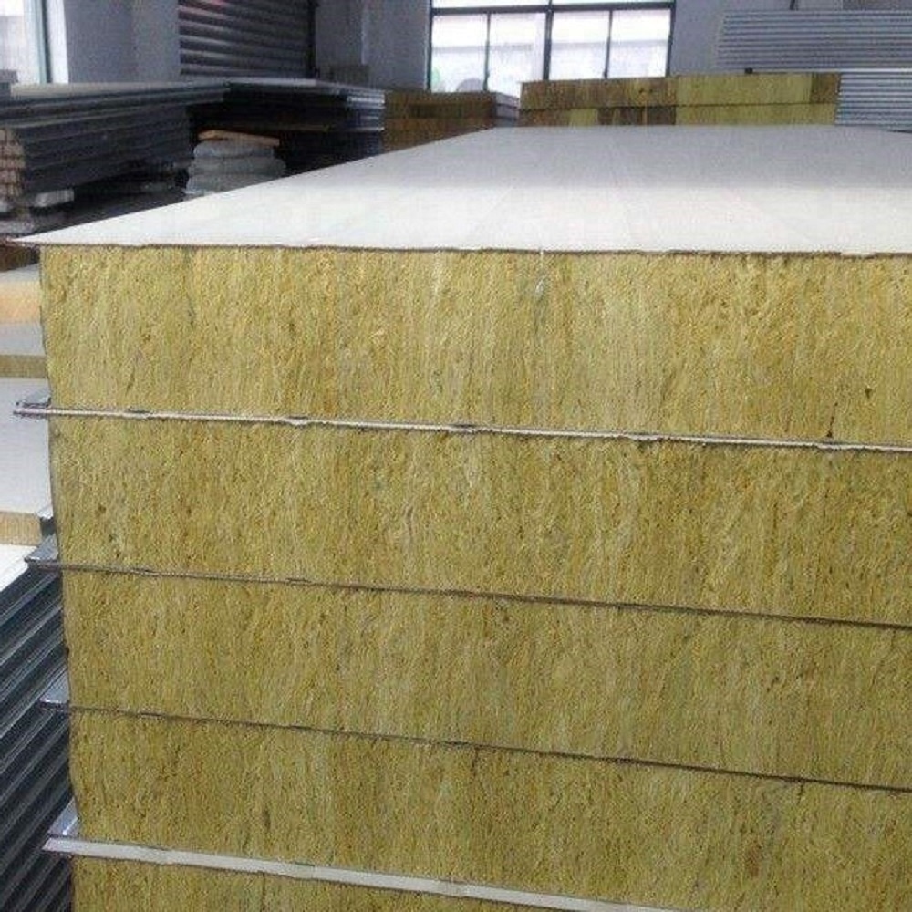 High quality 200kg / m3 fire insulation rock wool