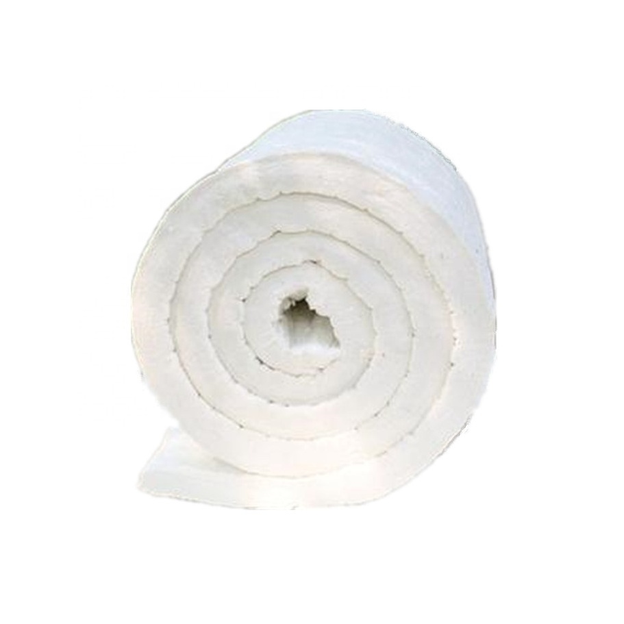 128kg / m3 1400 Thermal Insulating Ceramic Fiber Blanket for Heating Furnace