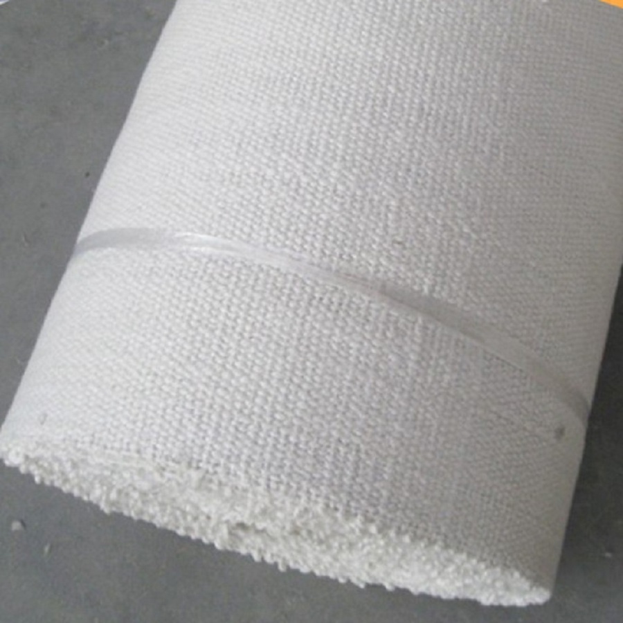 1260 Non Asbestos Heat Resistant Insulation Ceramic Fiber Cloth for Furnace