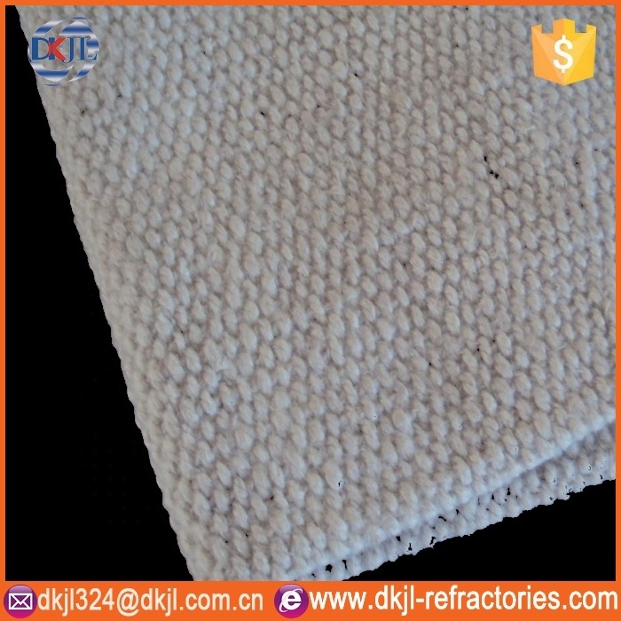 1260 Non Asbestos Heat Resistant Insulation Ceramic Fiber Cloth for Furnace