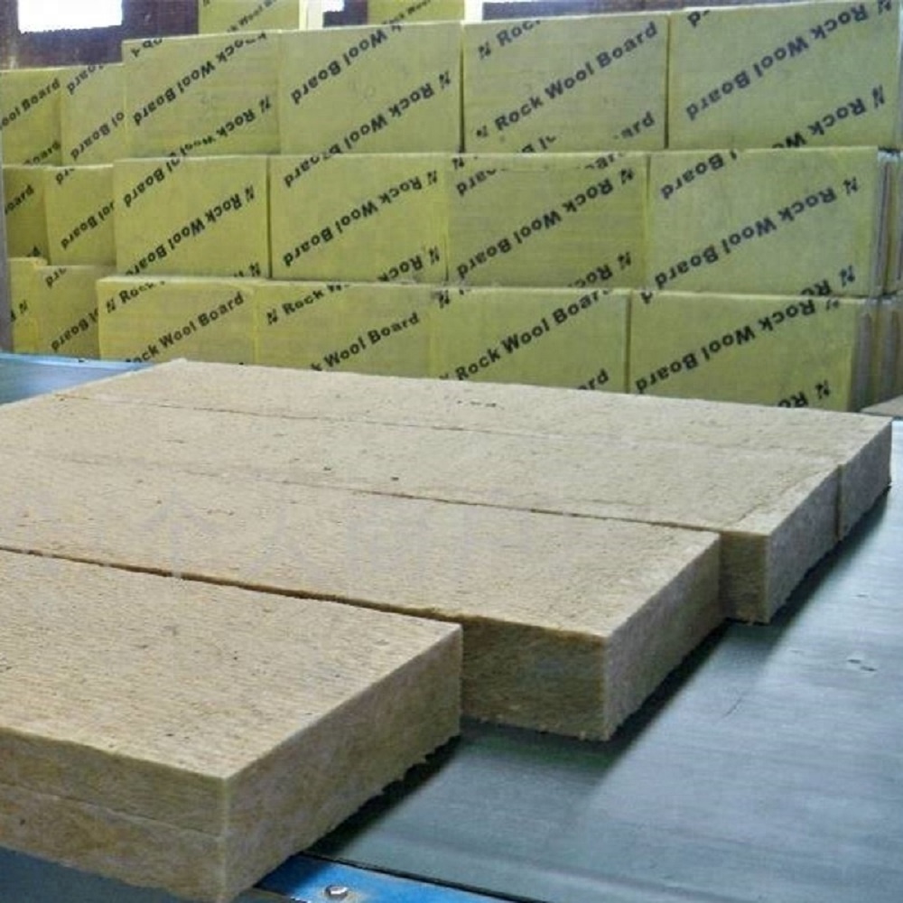 Good Price 80kg / m3 Rock Wool Fireproof Insulation