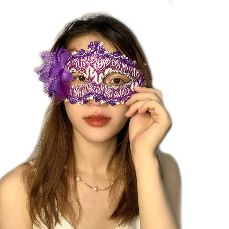 Mardi Gras Masks Masquerade Mask with Feather Unisex Half Masquerades Venetian Masks Christmas Fancy Dress Party Supplies