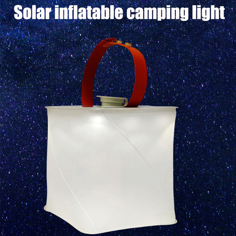 Convenient Lighting Solar-powered Inflatable Camping Lights LED PVC IP68 80 Gua Price Led Umbrella Cordless Outdoor String Light