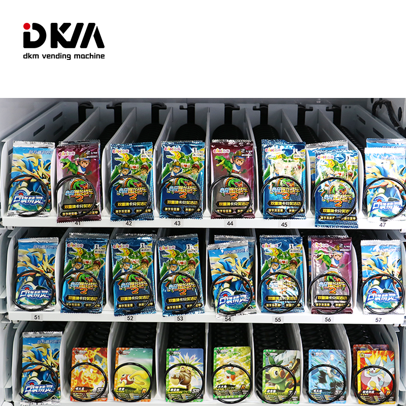 DKM custom card dispenser random packs japanese anime baseball gift game tcg playing sports trading card vending machine