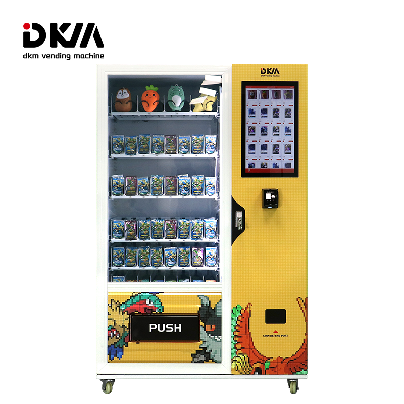 DKM custom card dispenser random packs japanese anime baseball gift game tcg playing sports trading card vending machine