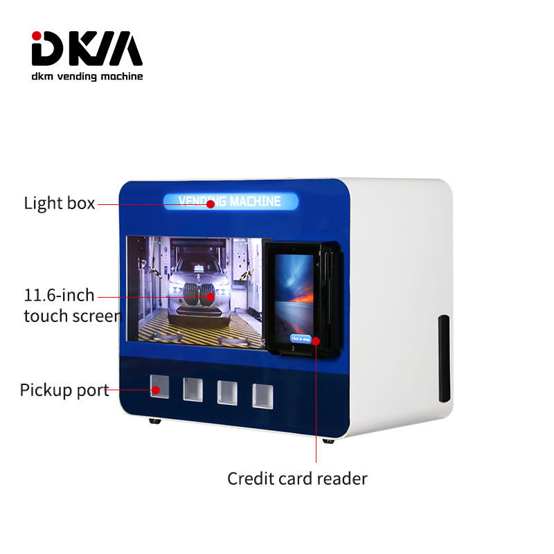 Dkmvending Adjustable Tray Table Top Portable Vending Machine