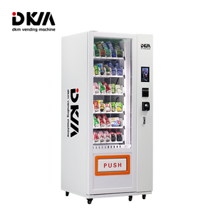 DKM Smart Slim Digital Small Snack And Cold Drink Vending Machine With Credit Card And Cash Payment