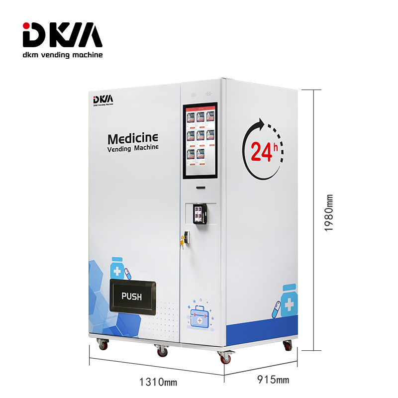 DKM Factory Direct Sale Push Box Pharmacy Credit Card Kiosk Smart Medicine Vending Machine