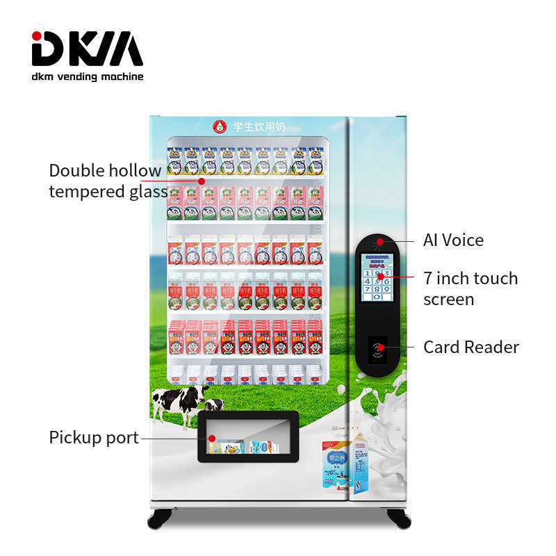 Dkmvending Bubble Tea Robotics Arm Smart Coffee Machine Milk Vending Machines Trade