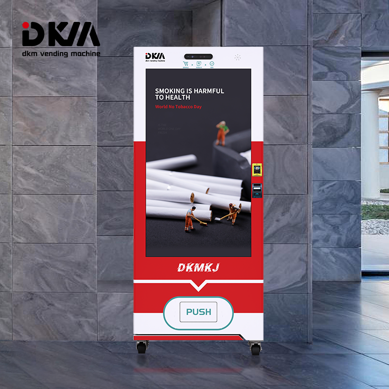 DKM Good Selling Cigar Espendedora de Cigarro Age Verification Smoke Cigarette Tobacco Vending Machines For Sale