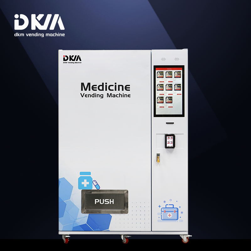 DKM Factory Direct Sale Push Box Pharmacy Credit Card Kiosk Smart Medicine Vending Machine