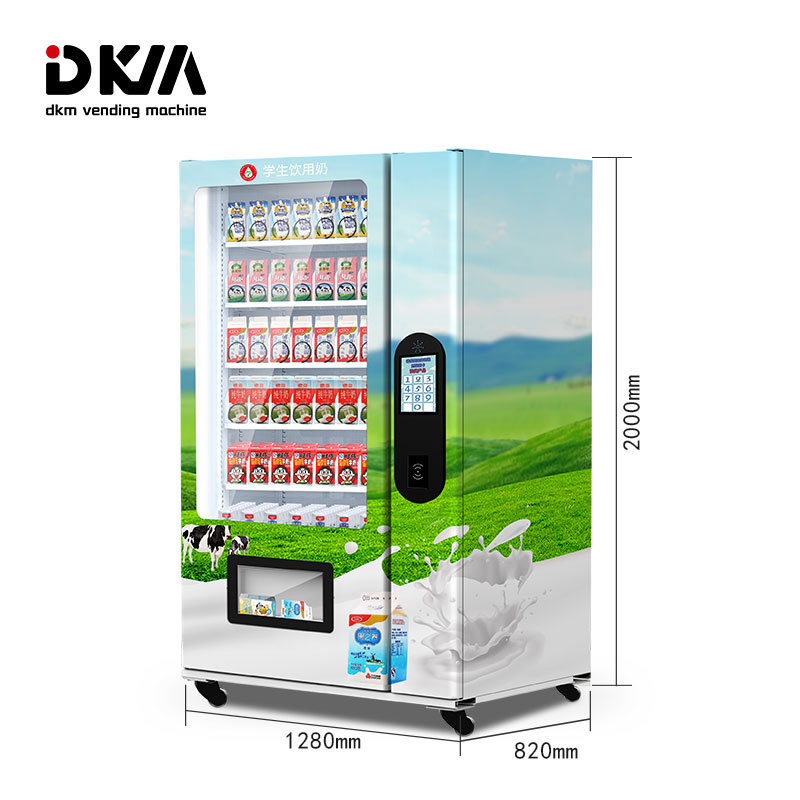 Dkmvending Bubble Tea Robotics Arm Smart Coffee Machine Milk Vending Machines Trade