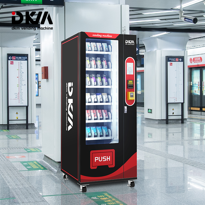 Dkmvending Good Quality False Lashes Food Outdoor Vending Machine For Cigarette