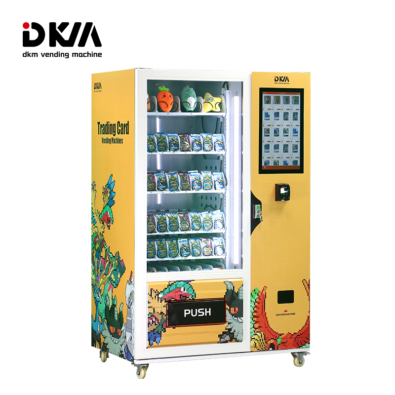 DKM custom card dispenser random packs japanese anime baseball gift game tcg playing sports trading card vending machine