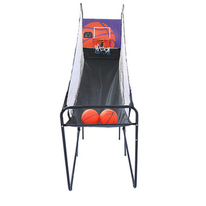 Factory Price Basketball Arcade Game Machine Single Hoop Indoor Folding Basketball Arcade Game