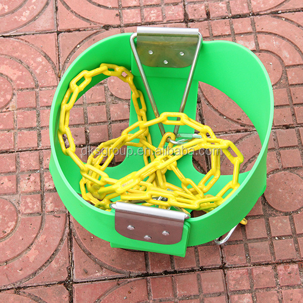 New Arrival Yard Toys Swing Seat Mini Outdoor Tree Kids Pod Swing Seat Green Rubber Belt Seat for Swing