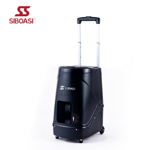 Intelligent squash ball machine for training and entertainment