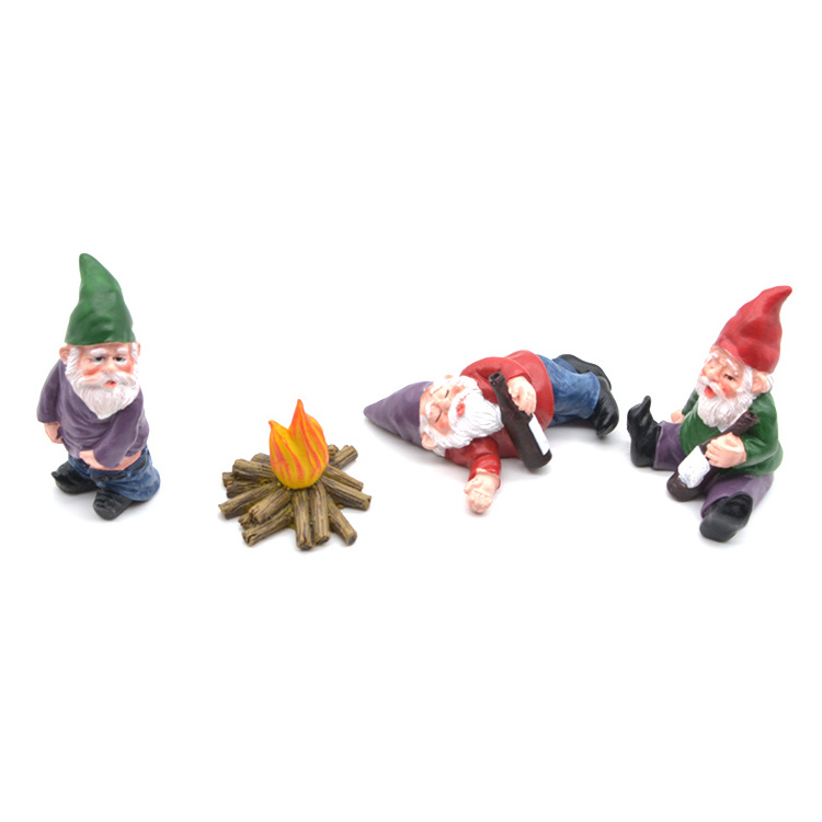 garden easter valentines miniature doll little figurine ornament nordic small gnome figurines