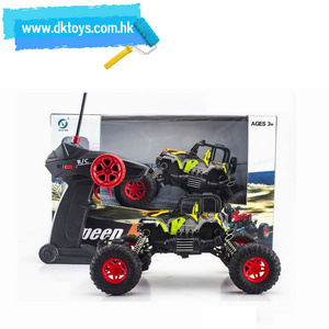 1:18 R/C Car Simulation Jeepedly Remote Control Watermark Climbing Car With Lights Toys For Kids