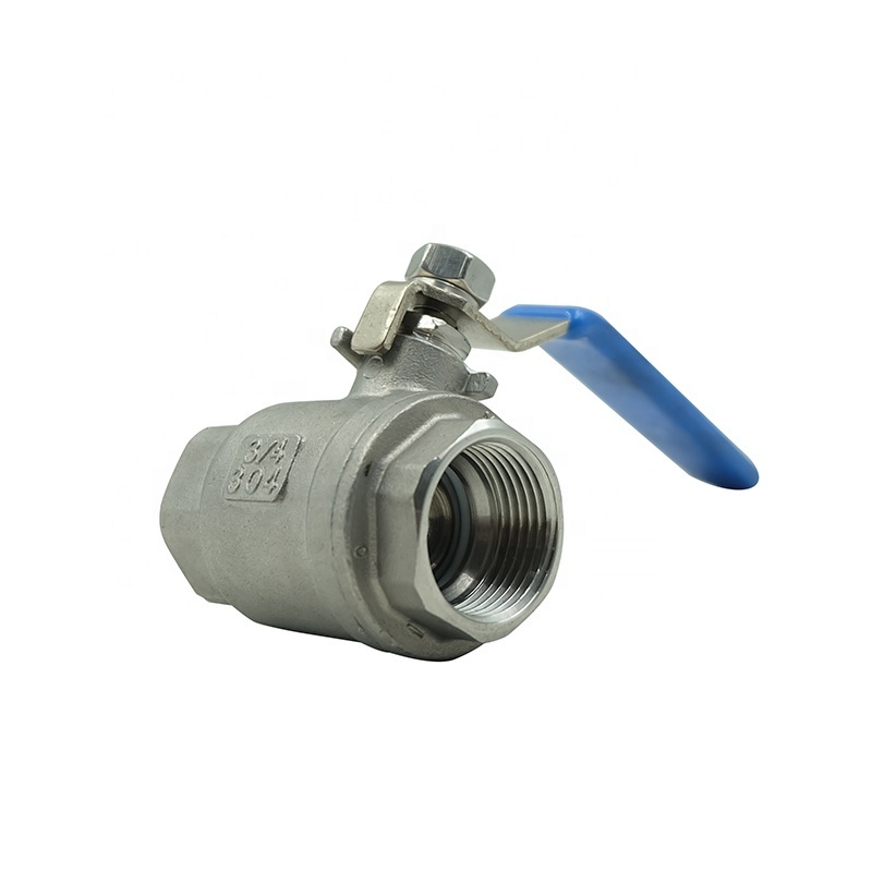 DKV stainless steel Ball Valve Threaded Ends 1000WOG SS304 2pc Full Bore Ball Valve BSP NPT Female ball valve supplier