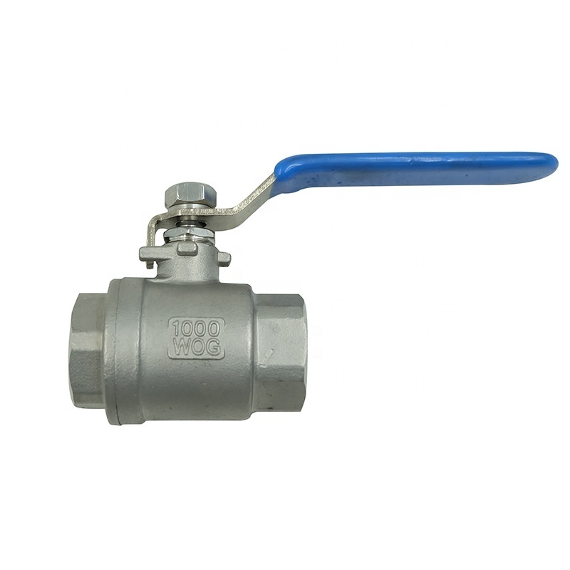 DKV stainless steel Ball Valve Threaded Ends 1000WOG SS304 2pc Full Bore Ball Valve BSP NPT Female ball valve supplier