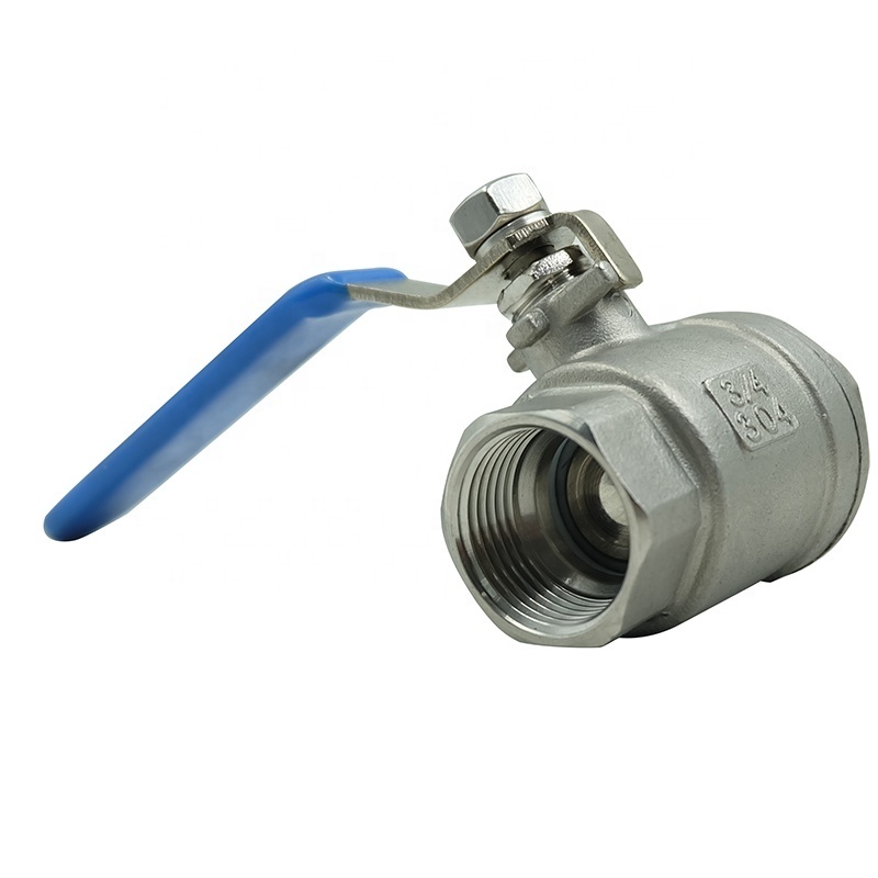 DKV stainless steel Ball Valve Threaded Ends 1000WOG SS304 2pc Full Bore Ball Valve BSP NPT Female ball valve supplier