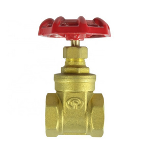 DKV DN15-50 Forged Brass Water Gate Valve Threaded Gate Valve High Pressure Manual Brass Two-way Seal 1/2-2 Inch Pull Handle